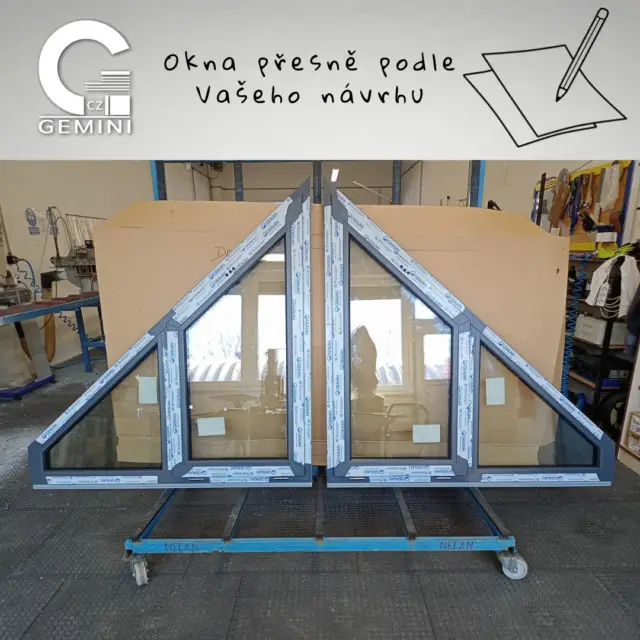 🔹 Okna přesně podle Vašeho návrhu
Když řeknete “Chci okno do šikminy”, my odpovíme “Není problém!” 💪
Tvoříme atypická plastová a hliníková okna přesně na míru – žádný tvar pro nás není překážkou.

📐 Máte vlastní představu? Rádi ji proměníme ve skutečnost.
📍 Výroba: CZ Gemini
📩 Ozvěte se nám – rádi poradíme.

#oknapřesněnamíru #atypickáokna #plastováokna #hliníkováokna #czgemini #českývýrobce #oknadodomu #architektura #stavba #renovace