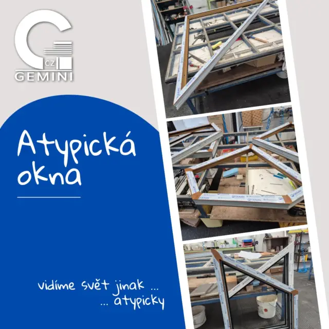 📐 Dnes to u nás vypadá jak v kabinetu matematiky.
Trojúhelníky, lichoběžníky, ostré úhly i nečekané tvary. Ale žádný strach – u nás se žádné známky nerozdávají, jen okna, co opravdu sednou!

Děkujeme za tyto krásné zakázky❤️

🔹 Atypická okna jsou naše specialita.
🔹 Vidíme svět jinak… atypicky.

#czgemini #atypickaokna #oknapodlevas #vyrobanamiru #plastovaokna #oknaadvere
